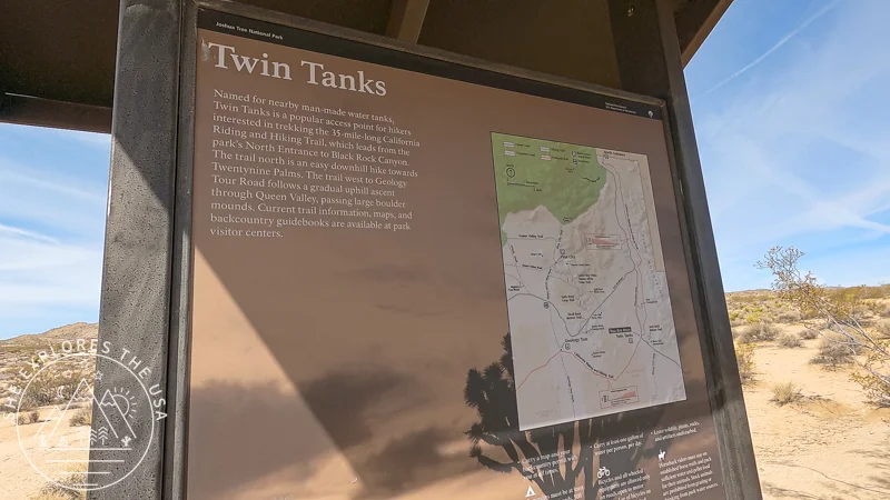 twin tanks trail head