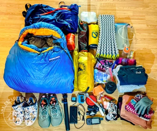 Joshua tree National Park CRHT gear list