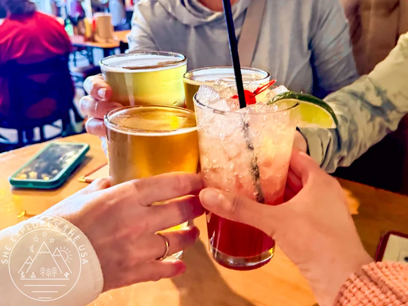 Drinks at Tiny Pony Tavern