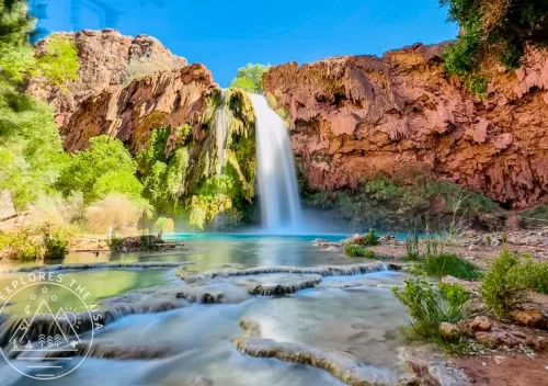 Havasu Falls in Havasupai - Havasupai Backpacking Gear List: What to Bring - full havasupai packing list