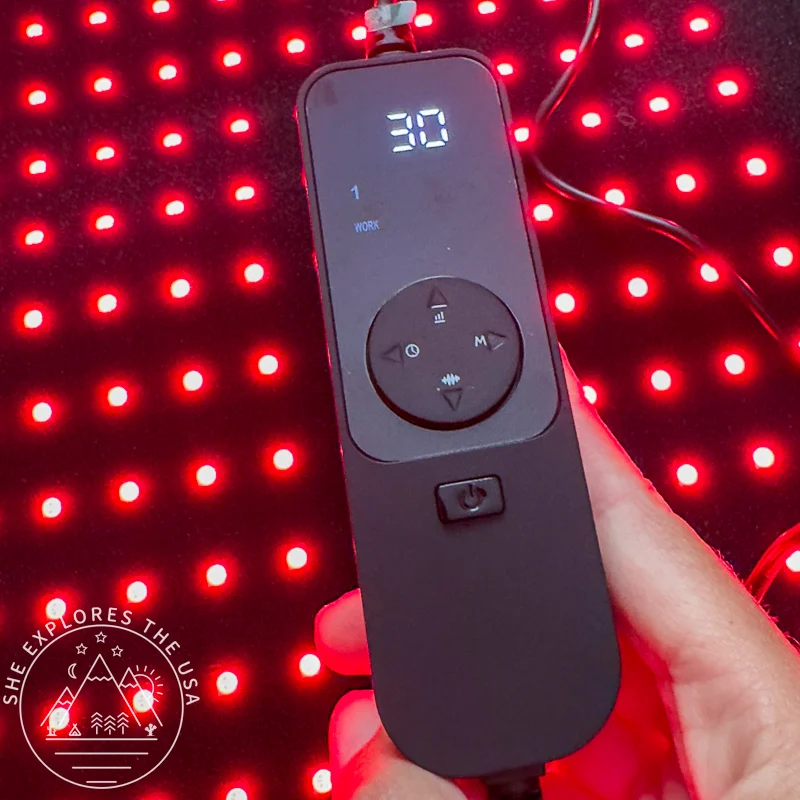 Astarexin Red Light Therapy Pad controller