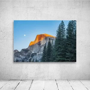 Half Dome Sunset Wall Art2