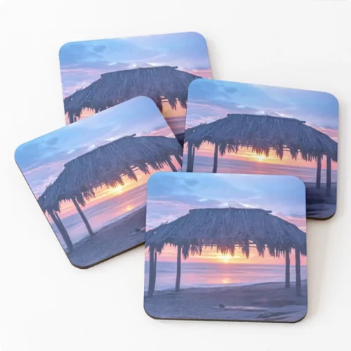 Windansea Surf Shack Sunset coasters