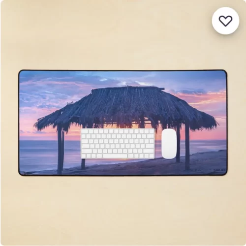 Windansea Surf Shack Sunset desk mat