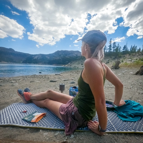 lunch on z lite sol pad