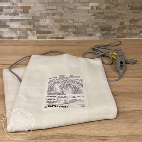 Battle Creek Thermophore MaxHEAT Pad with remote control
