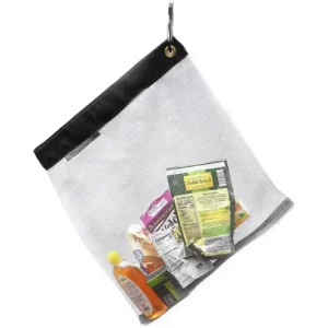 Rat sack for backpacking: The Ratsack Rodent Proof Bear Bags Size Large - Ultralight Stainless Steel Mesh Bag for Camping Food Storage - Sturdy & Rust-Resistant Sack with Lock and Grommet For Easy Hanging - Made in USA (Large)