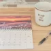 zazzle custom wall calendar in daily use-3