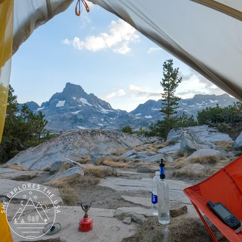 Sawyer Mini Water Filter, MSR stove and Garmin 67i