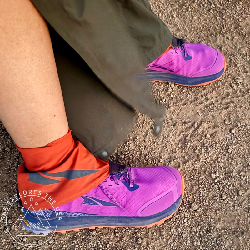 Altra Lone Peak 9+ on trail