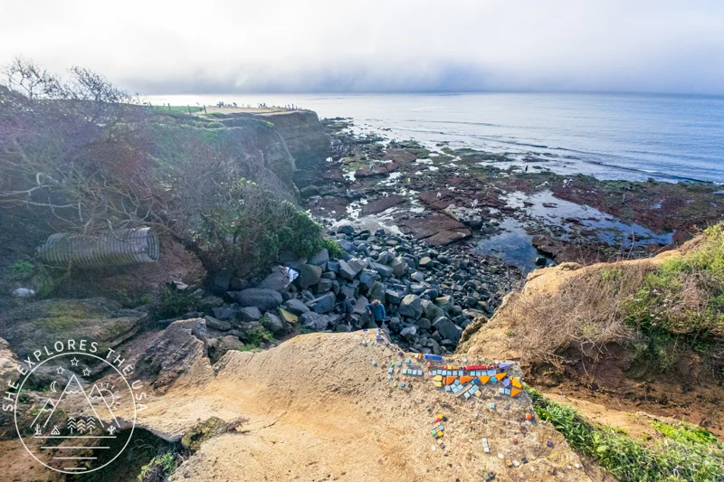 Option 2: Rock Scramble Near Hills Street (My Preferred Route)