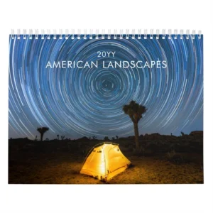 Zazzle Western USA Fine Art Photography 2026 Calendar (Cover)