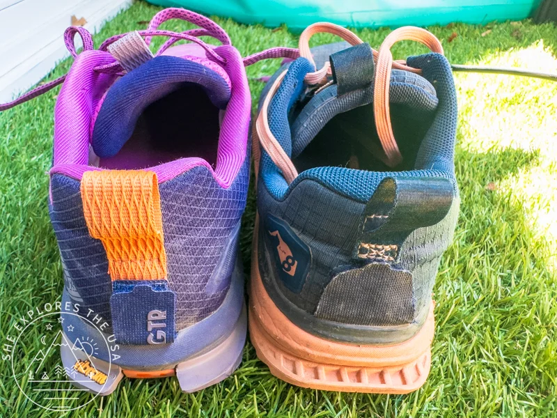 altra lone peak 8 vs 9+ heel