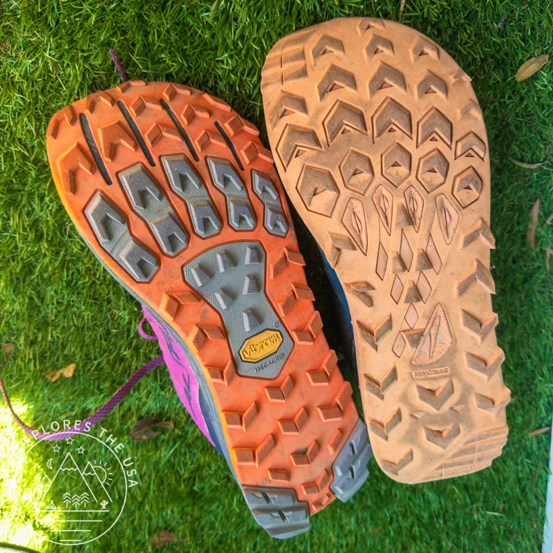 altra lone peak 8 vs 9+ grippy soles