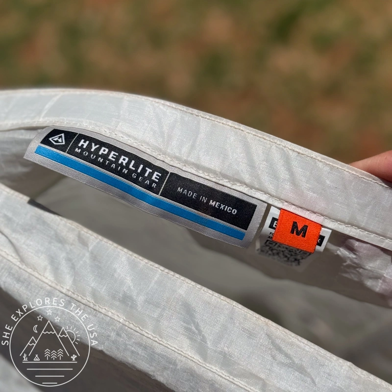 Hyperlite Mountain Gear Elevate 22 label