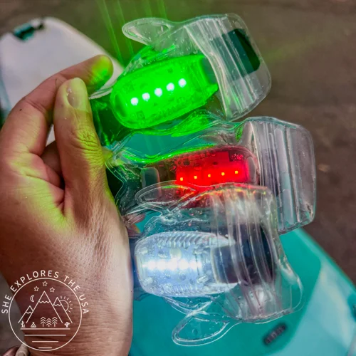 waterproof paddle lights