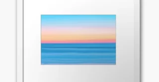 Dreamy Pacific Sunset-framed-art-print