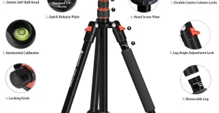 GEEKOTO 77’’ Tripod
