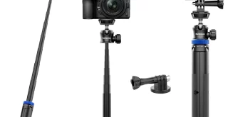 62" Selfie Stick Tripod - kt 1004 tripod - 62 in travel tripod