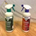 Nikwax Tent and Gear SolarWash and SolarProof bottles used for tent maintenance (Sticky Tent Rainfly Fix: Using Nikwax to Reproof Your Tent)